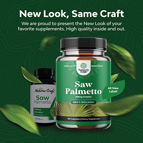 Extra Strength Saw Palmetto Extract Advanced Saw Palmetto for Women and Men's Hair Growth and
