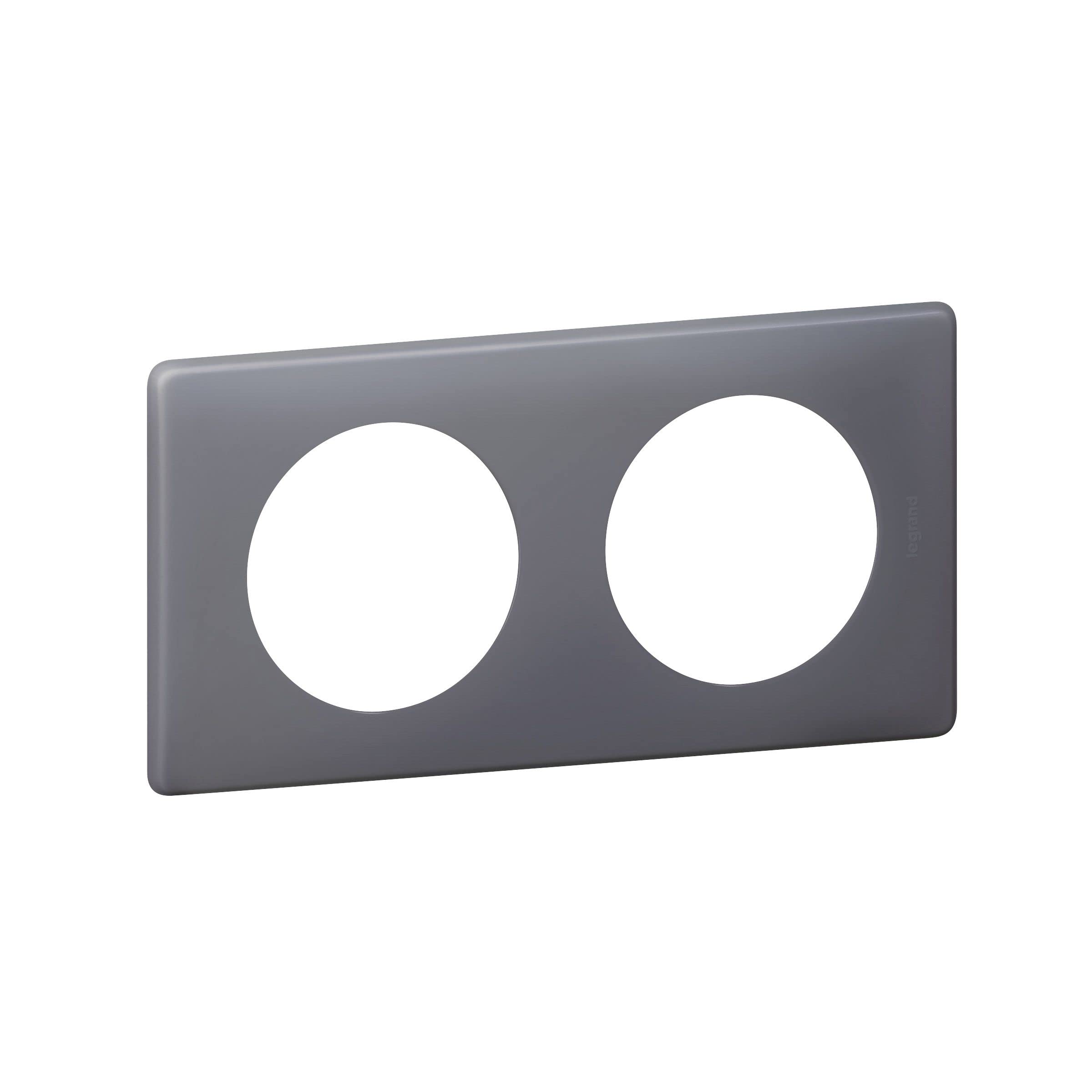 Legrand Céliane2 Plate with One Switch, Blue, 066732