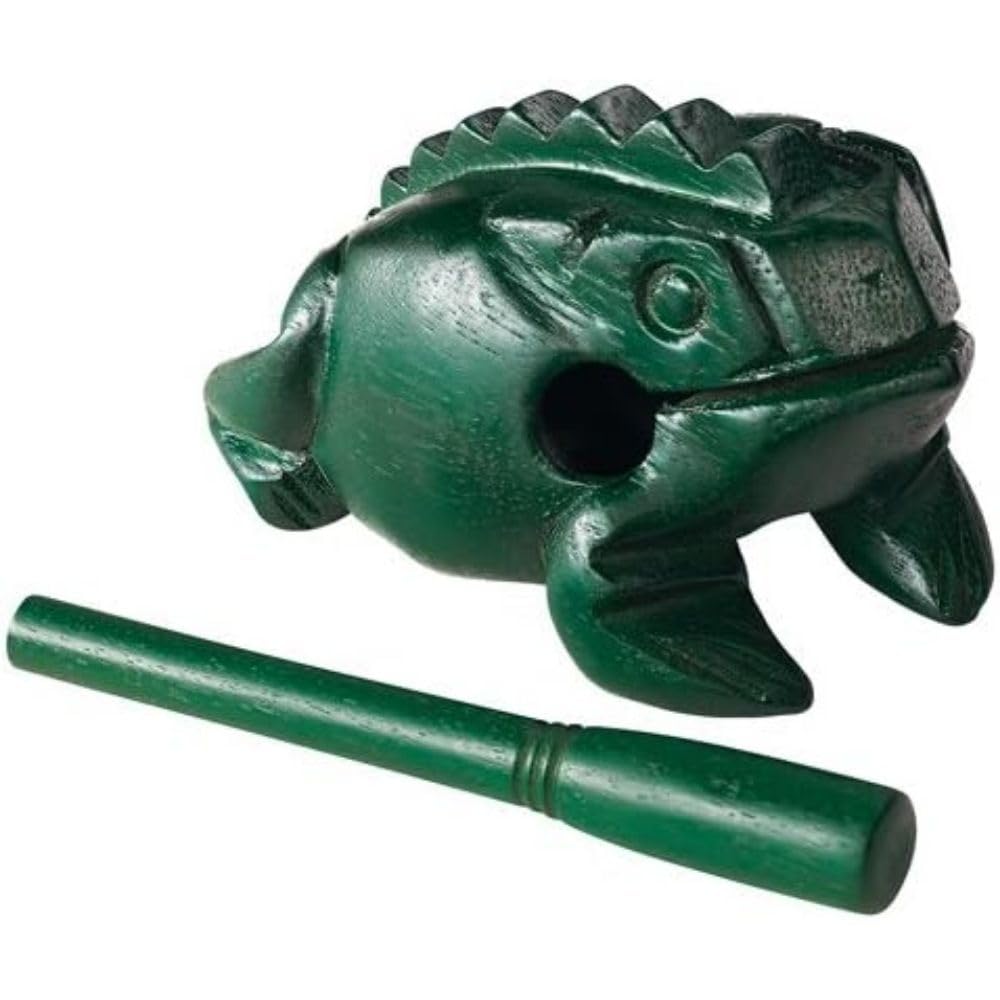 Meinl NINO515GR Wood Frog Large - Green — image 1