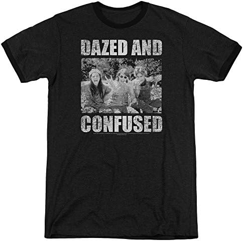 Dazed And Confused Teen Comedy Film Rock On Adult Ringer T-Shirt Tee