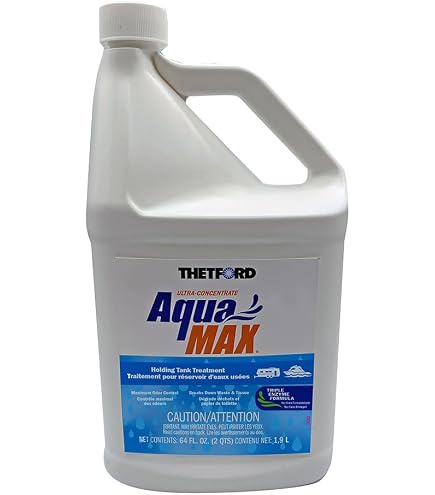 Thetford 96635 Aquamax Spring Showers Holding Tank Treatment - 32 Oz, Enzyme & Probiotic Formula