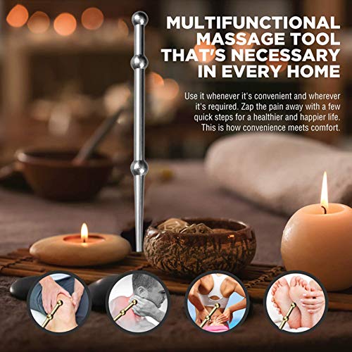 SOKISS Acupuncture Pen, Stainless Steel Deep Tissue Massage Tool-Manual Acupuncture Pen-Trigger Point Massage Pain… - Image 7
