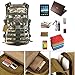 HUNTVP 40L Military Tactical Backpack MOLLE Assault Daypack Rucksack WR (Acu Camouflage)