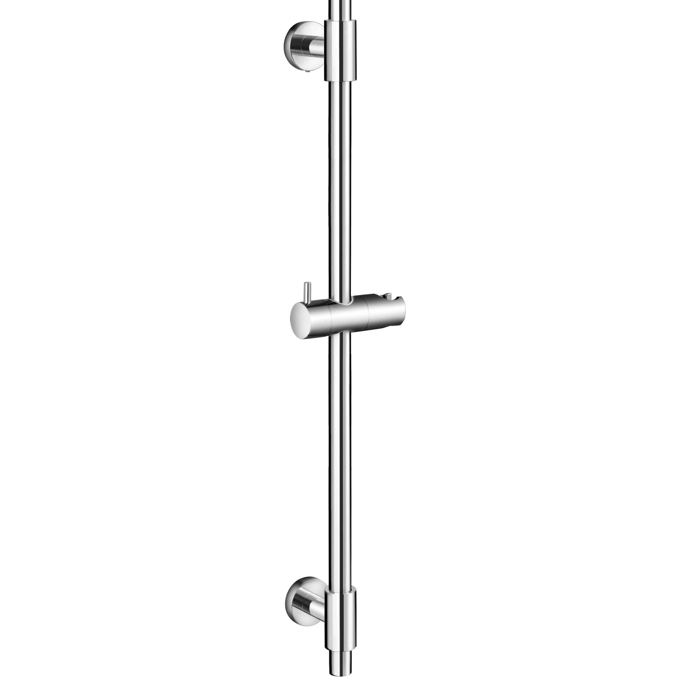 KES Shower Riser Rail with Adjustable Shower Head Holder, Shower Rail Slider Stainless Steel Wall Mounted Polished Finish 100CM, F209S100-PS