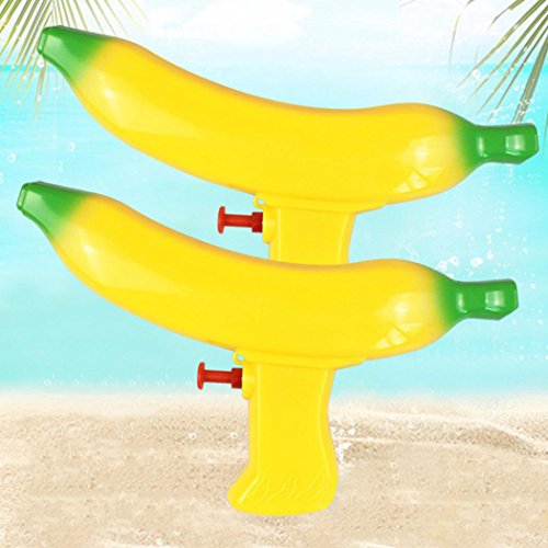 Water Gun Toy,Kasien Children Summer Outdoor Beach Bathing Water Toys Banana Shape Playing Water Toys
