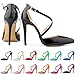ZriEy Women's Pointed Toe Cross Strap Sexy Wedding Party High Heel Stiletto Pumps Shoes