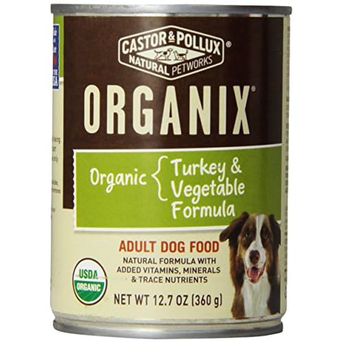 Castor & Pollux Organix Turkey and Vegetables Adult Dog Food, 12.7 Ounce Cans (Pack of 12) image