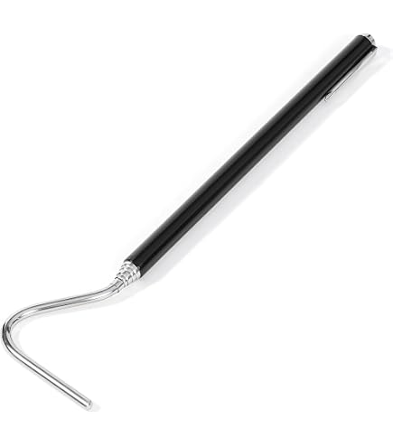 Amazon.com: JIHAQUA Stainless Steel Extensible Snake Hook 39 inch