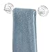 iDesign Plastic Power Lock Suction Towel Bar, Holder for Bathroom, Kitchen, Laundry Room, Mudroom