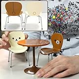 Re-Ment San-X Rilakkuma Miniature Cafe Table and Chair Set