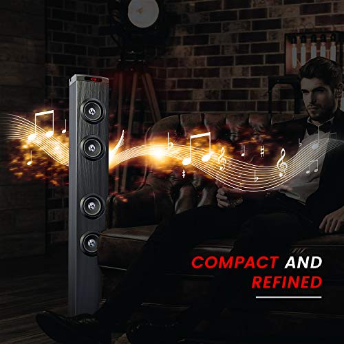 VENLOIC Floor Standing Bluetooth Tower Speaker, Floor Speakers for Home