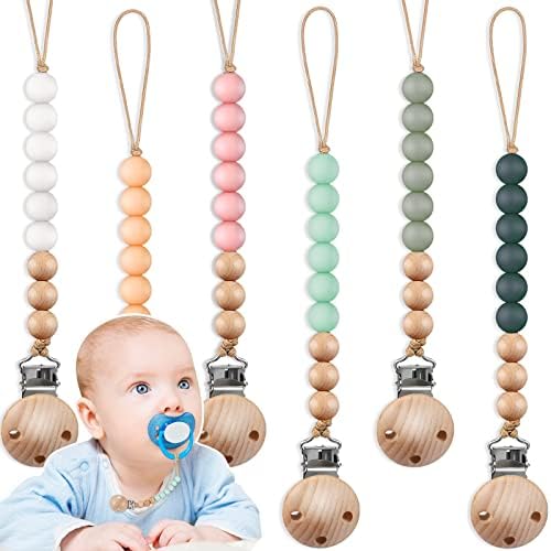 Pcs Pacifier Clip Holder Pacifier Holder Silicone Pacifier Clip