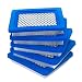 HOODELL 5 Pack 491588s Air Filter, Compatible for Briggs and Stratton 491588, Toro 20332, Craftsman 3364, Premium Lawn Mower Air Cleaner