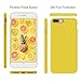 Pelipop iPhone 7 Plus Case, iPhone 8 Plus Case, Colorful Yellow Slim Fit Anti-scratch Soft TPU Gel Silicone Skin Frosted Protective iPhone Cover for iPhone 7 Plus/iPhone 8 Plus(Yellow)