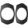 Universal 6"x9" 6x9 to 6 1/2" 6.5 Speaker Adapter Spacer Rings - 1/2" Thick - SAK045_55K - 1 Pair