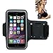 Workout Armband, Morris Water Resistand Key Holder Card Holder Sport Armband for Smartphones iPhone 8, 7, 7 Plus, 6, 6 Plus, 6S, 5, 5S, 4, 4S, Galaxy S3, S4 + Key Holder, Water Resistant