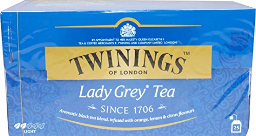 Twinings of London Lady Grey 3 x 25 Teebeutel Aromatisierter Schwarztee – Bild 3