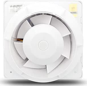 Ventiladores de baño Ventilador de Escape Ventana de Vidrio con Inodoro