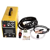 Iglobalbuy Portable CUT50 50AMP Air Inverter Plasma Cutter with Digital LED Display &Pressure Gauge