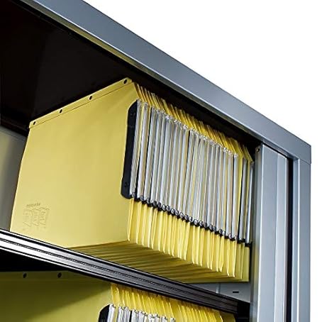 Pierre Henry Armoire A Rideaux 100 X 120 X 43 Cm Anthracite Anti Feu Armoire De Bureau Armoire Metallique Armoires Mtalliques