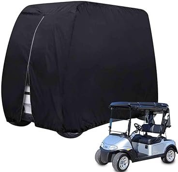 Cubierta para Carrito De Golf para 2 Pasajeros Cubierta Impermeable