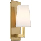 Crystorama Hogan 4.5'' Aged Brass Sconce