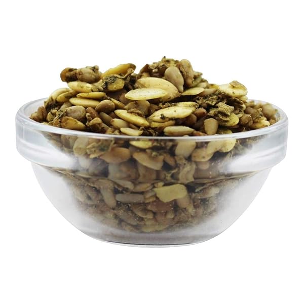 GO RAW – ORGANIC SPROUTED SEED SALAD TOPPERS GARLIC THYME – 4 OZ.