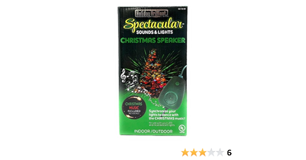 outdoor christmas music speaker