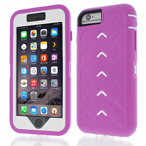Apple iPhone 6 Plus Drop Tech Pink Gumdrop Cases Silicone Rugged Shock Absorbing Protective Dual Layer Cover Case