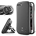iFace Duo Case and Magnetic Car Mount set for iPhone 7 Plus - 2 in 1 Rugged Military Grade Protective Case with Car Holder/Kickstand [Gunmetal Gray]