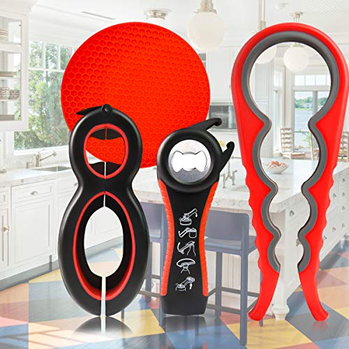 Jar Opener Jar Openers Prime for Seniors with Arthritis 4PCS Set