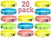 Non-Candy Island Princess Theme party favors, 20 wristbands.