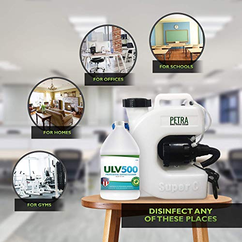 PetraTools Electric ULV Fogger Atomizer Backpack Sprayer 4 Gallon
