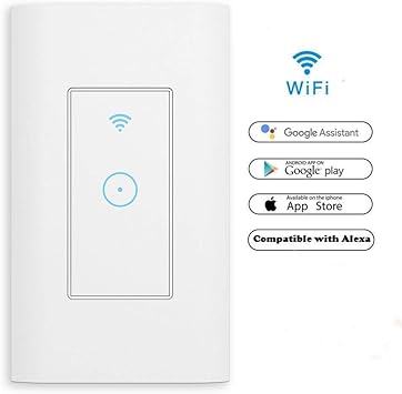 Apagador Inteligente Interruptor De Luz Wifi De Pared