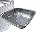 8x8 Foil Pans (55 Pack) - 8 Inch Square Aluminum Pans - Disposable Baking Pans for Heating, Prepping Food & Baking Cakes - Aluminum Baking Pans Disposable - 8 x 8 Baking Pan - Bottom: 6.5x6.5