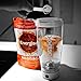 PROMiXX: The Original Vortex Mixer. Beautifully Engineered High-torque Battery-powered Protein Shaker/Blender Bottle with X-blade Technology. 100% Leak-proof Guarantee. 600ml /20oz. BPA-free.