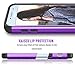 Samsung A5 2017 Case, Galaxy A5 2017 Cute Case For Girls Women, TILL(TM) Studded Rhinestone Crystal Bling Diamond Sparkly Luxury Shock Absorbing Hybrid Defender Rugged Slim Glitter Case Cover [Purple]