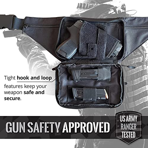 Simply Things Fanny pack holster. Designed for men and women for CCW