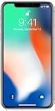 Apple iPhone X, GSM Unlocked 5.8", 64 GB - Silver