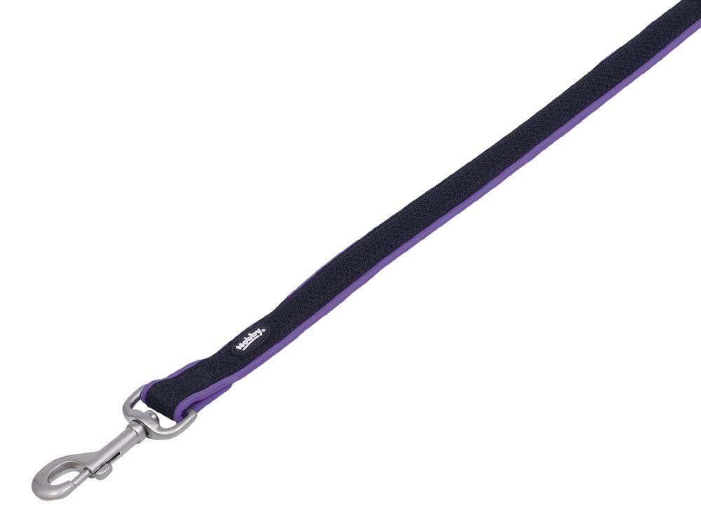 Nobby Preno Mesh Dog Lead, 120 cm/20 - 25 mm, Purple