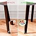 X-PROTECTOR Premium XXL SIZES Furniture Pads! BIG SIZES of Heavy Duty Felt Pads Furniture Feet – Your Best Wood Floor Protectors. Protect Your Hardwood & Laminate Flooring From Heavy Furniture!