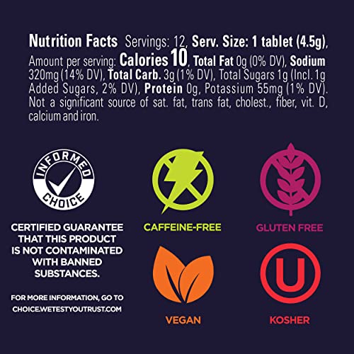 GU Energy Hydration Electrolyte Drink Tablets, Enhanced Endurance