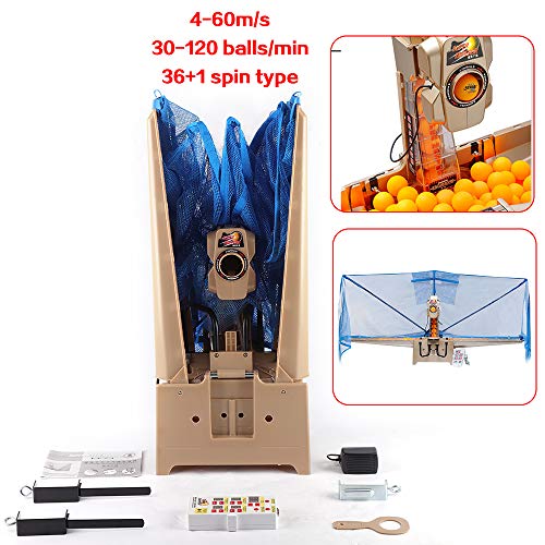 image for FLYHERO Tennis Training, Super Master Table Tennis Training Robot Catc