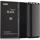 Galaxy S8 Privacy Screen protector,HYAIZLZ(TM)9H Hardness Tempered Glass Anti-Spy Screen Protector Shield For Samsung Galaxy S8,Color Black