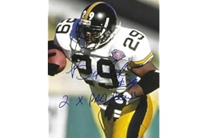 MAIN LINE AUTOGRAPHS Autographed Barry Foster "2x Pro Bowl" 8X10 Pittsburgh Steelers Photo