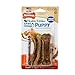 Nylabone Healthy Edibles Natural Puppy Chews Long Lasting Treats for Puppies, Lamb & Apple Flavor, X-Small/Petite (4 Count)