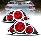 AmeriLite Black Replacement Brake Taillights Set