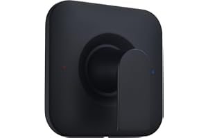 AHENBAL Replacement for Moen T2471BL Genta LX Posi-Temp Valve Shower Trim Kit, Shower Lever Handle, Matte Black