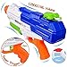 FLY2SKY Super Water Gun Toys 2 Pack Water Soaker Blasters 1250CC High Capacity Squirt Guns Long Range 35Ft Water Pistol Shooter Pool Party Favors for Kids Adults Game Summer Gift Water Fun Fight Toys