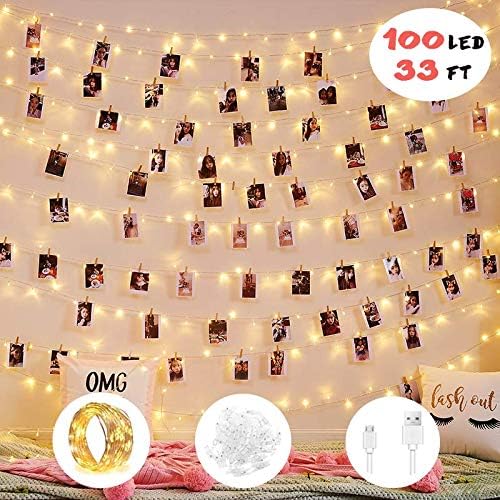 Photo Clip String Lights - Dorm Room Decor